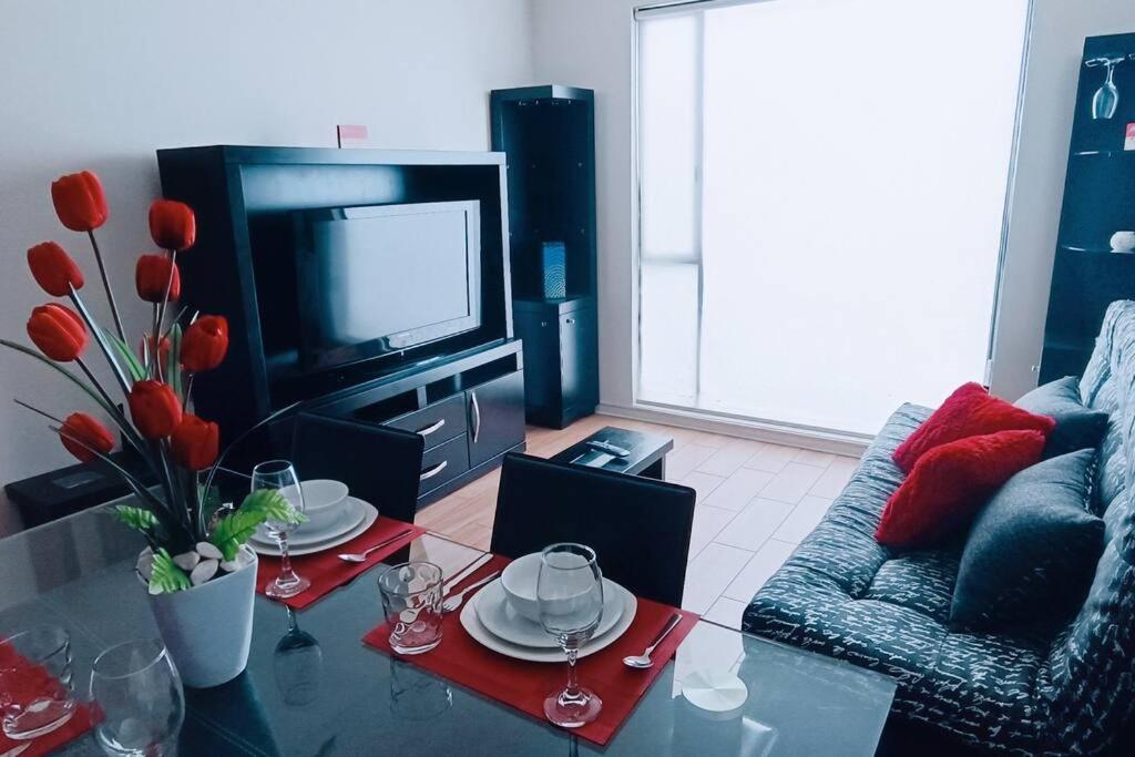 Secure, Central And Quiet Apartment Work Or Travel Città del Messico Esterno foto