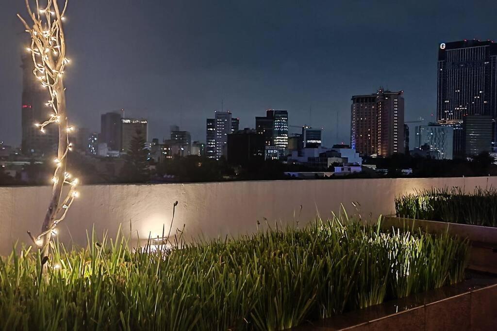 Secure, Central And Quiet Apartment Work Or Travel Città del Messico Esterno foto
